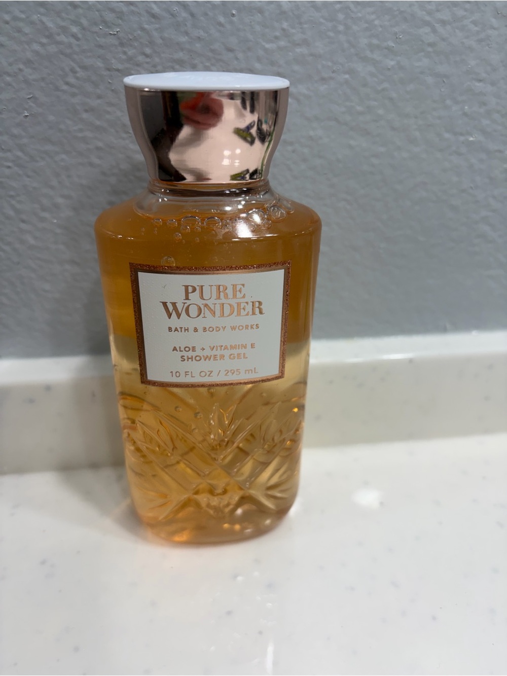 New bath and body works pure wonder shower gel